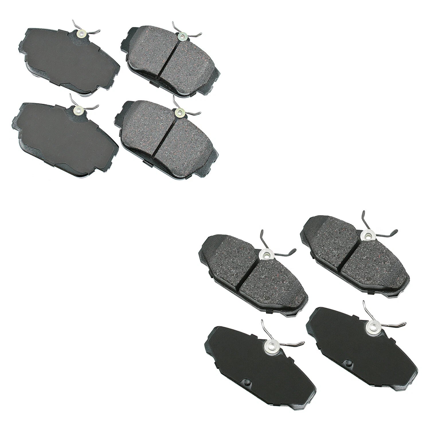 Set of 4 Akebono ProACT Ceramic Disc Brake Pads for Ford Taurus (1986–2007)