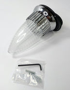 Tail Light Assembly Rear Backup Lamp Clear Lens for Cadillac (1959–1959)
