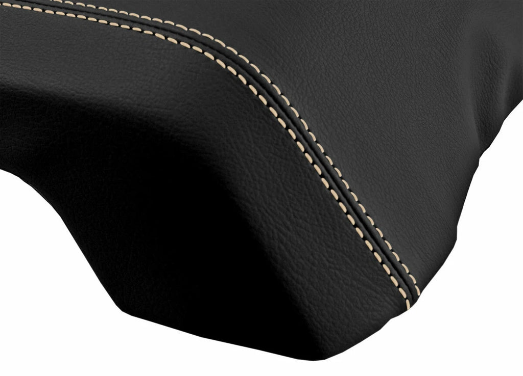 Console Lid Pull Over Cover Leather for Ford Super Duty (2011–2016) Beige