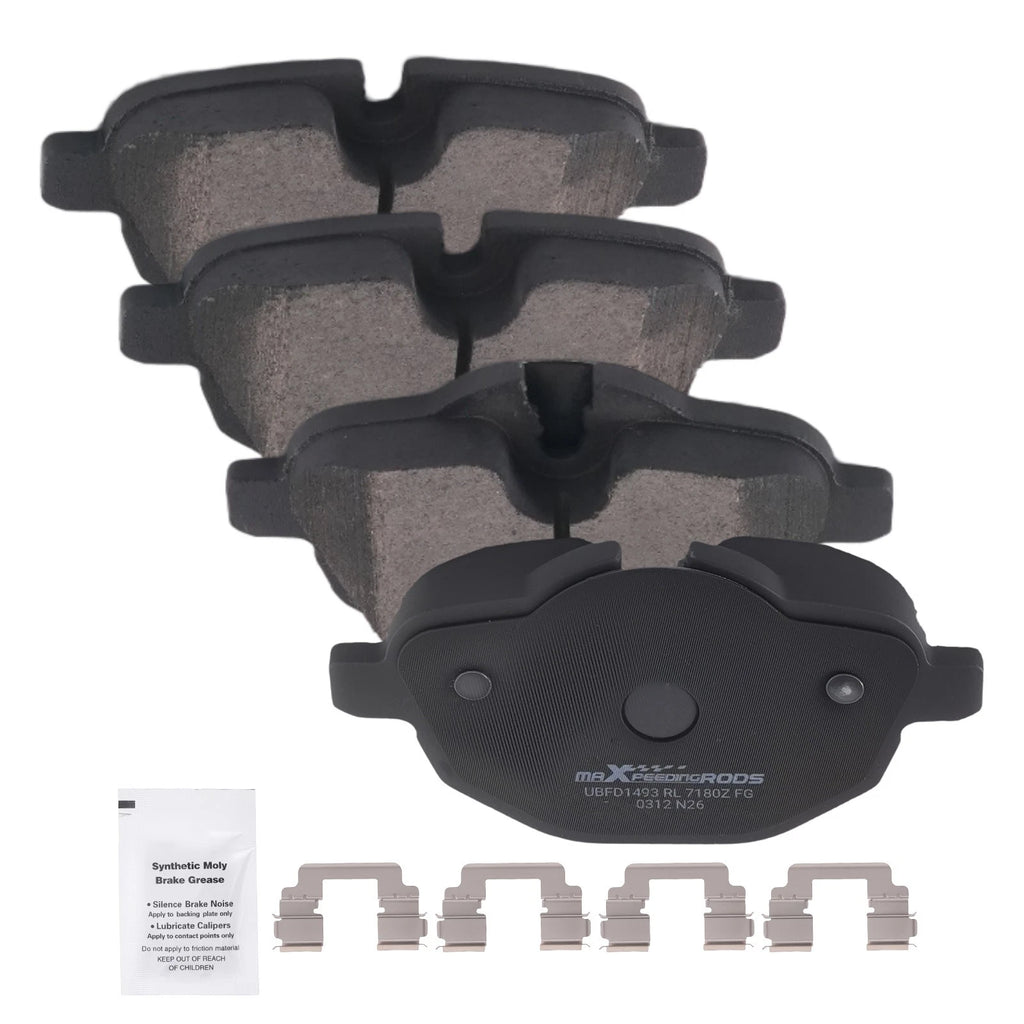 4X Rear Ceramic Brake Pads for BMW 535d xDrive (2014–2016) / 540d xDrive (2018)