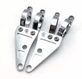 35mm Turn Signal Clamps Headlight Mount Bracket for Chopper Cafe Racer (N/A)