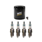 Wix Engine Oil Filter & Denso 4 Iridium Spark Plugs for Caliber (2007–2012)