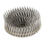 Set of 1200 Stainless Steel Ring Shank Siding Nails 15 Degree