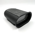 Hood Scoop Air Cleaner for Black Aluminum Hilborn Finned 4 Barrel Carb (14")
