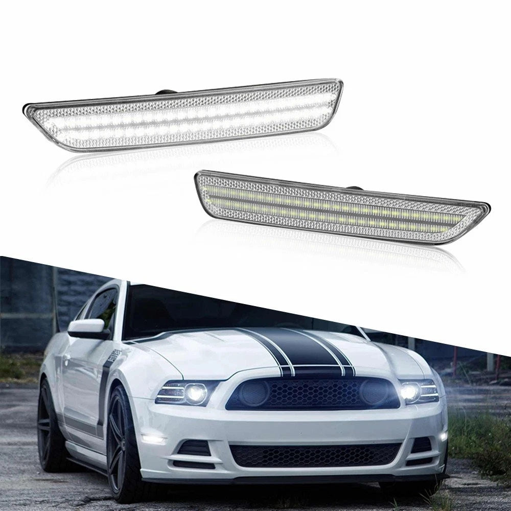 Front LED Marker Side Light for Ford Mustang (2010–2014)
