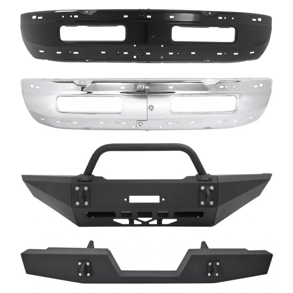 Bumper Assembly for Dodge Ram 1500 2500 (1994–2002) Powder Coated