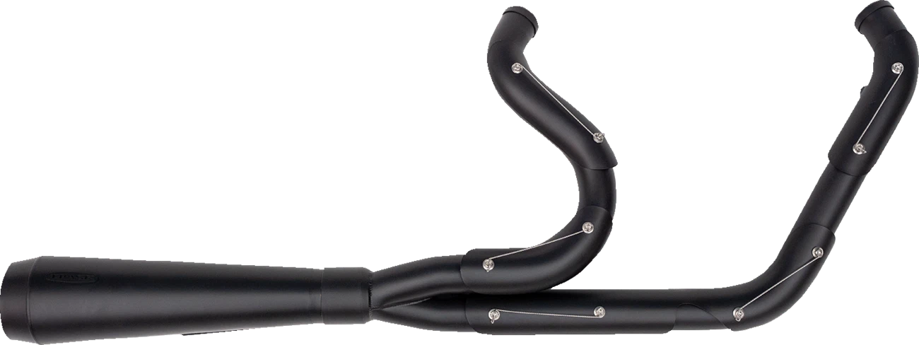 2-into-1 Assault Exhaust System for Trask TM-5000BKBK (Full Black on Black)