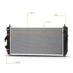 Aluminum Cooling Radiator for Buick Lucerne/Cadillac DTS (2006–2011) DPI-2853