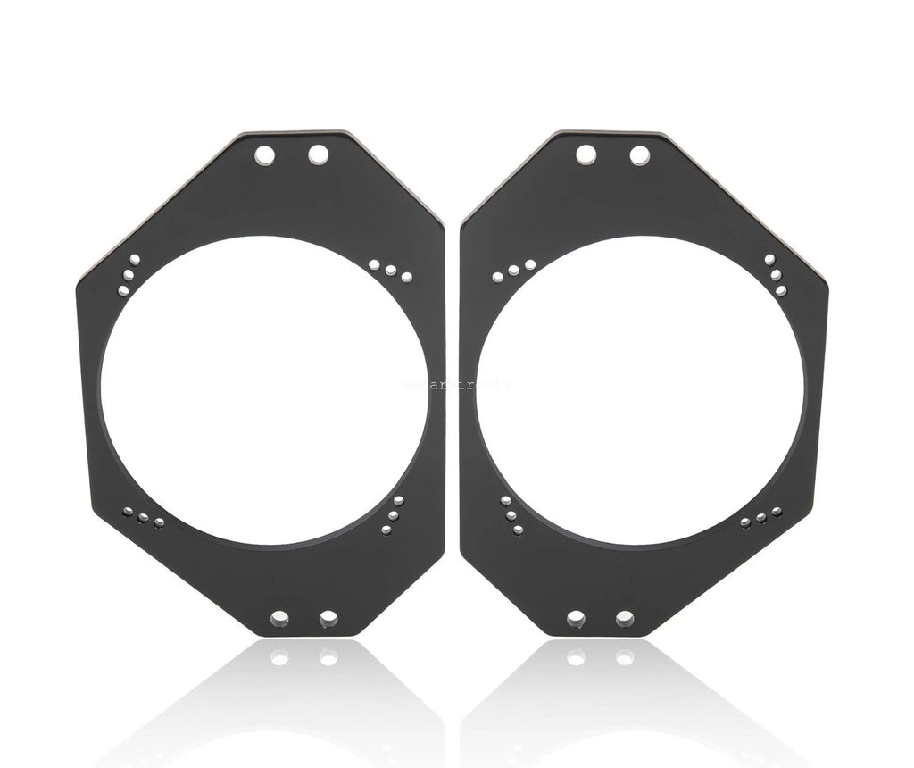 Set of 2 Front Dash Mount Speaker Brackets for Jeep Wrangler (1997–2006) 4"x6" to 5.25"
