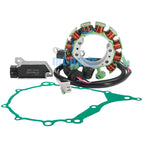 Magneto Stator, Regulator Rectifier, Gasket for Yamaha SRX400 SRX600SC (1985–1988)
