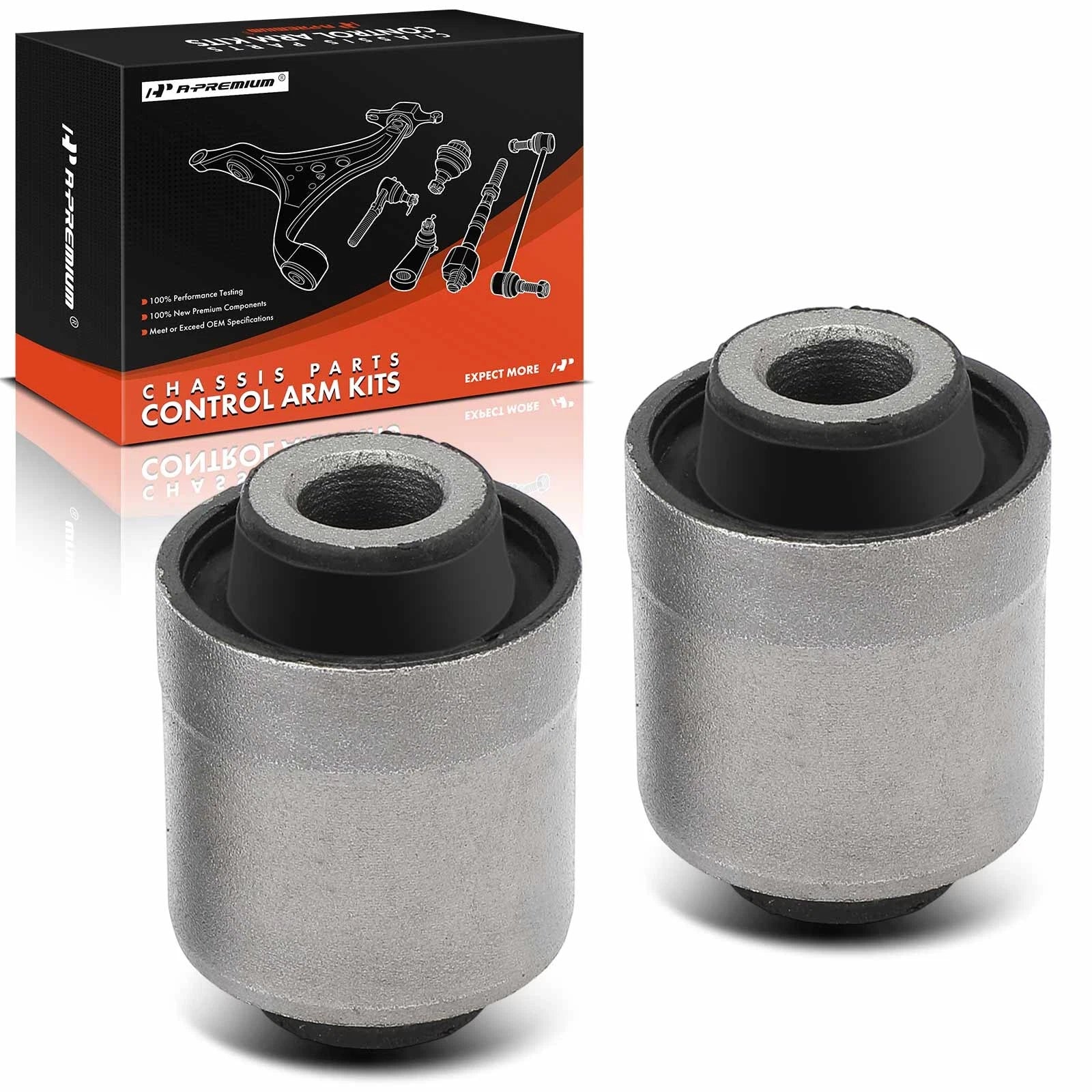 2X Rear Lower Control Arm Bushings for Jeep Compass (2007–2017)