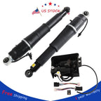 Rear Air Shock Struts + Compressor Pump for Chevy Tahoe GMC Yukon (2015–2019)