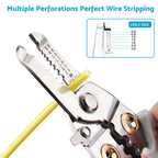 Wire Stripper Pliers for Electric Cable Crimping and Cutting Tool