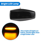 2X LED Side Fender Marker Light for Hyundai I10 (2008–2011) Amber Turn Signal
