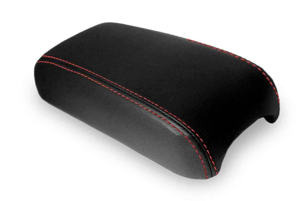 Console Lid Pull Over Cover for Chevrolet Cavalier (2000–2005) Red Stitch