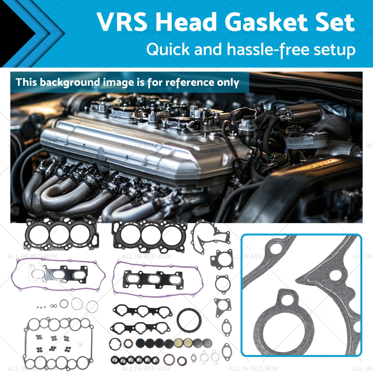 Head Gasket Set for Holden Rodeo Isuzu V6 3.5 24V (1997–2003)