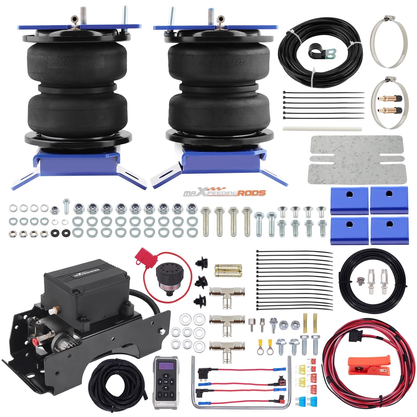 Air Spring Bags with Wireless Air Controller Kit for Chevy 1500 Sierra 1500 (1999–2007)