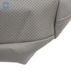 Driver Bottom Seat Cover for Toyota RAV4 (2006–2012) Ash Gray Leather Perforation