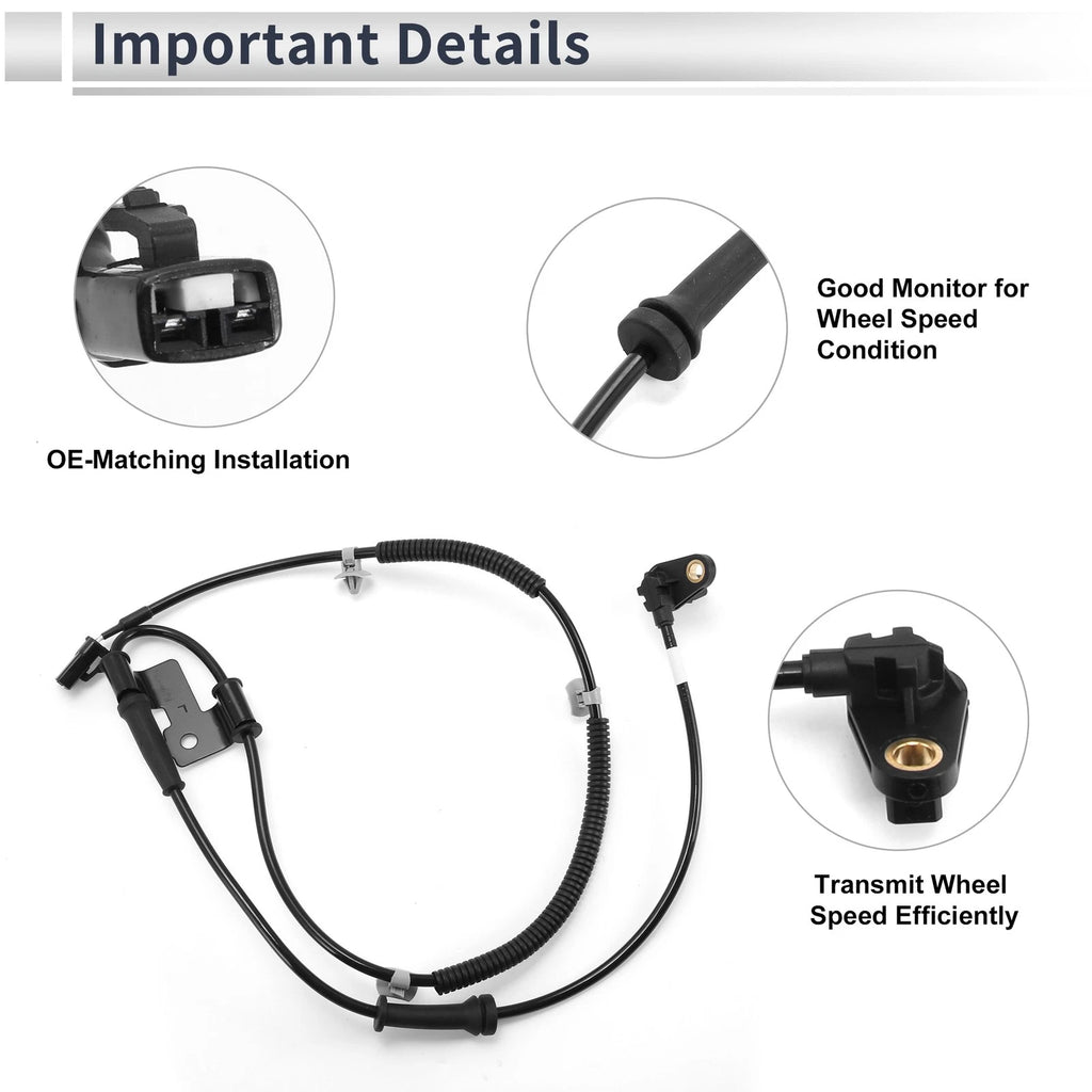 ABS Wheel Speed Sensor No. 956703J000 for Hyundai Veracruz (2007–2012)
