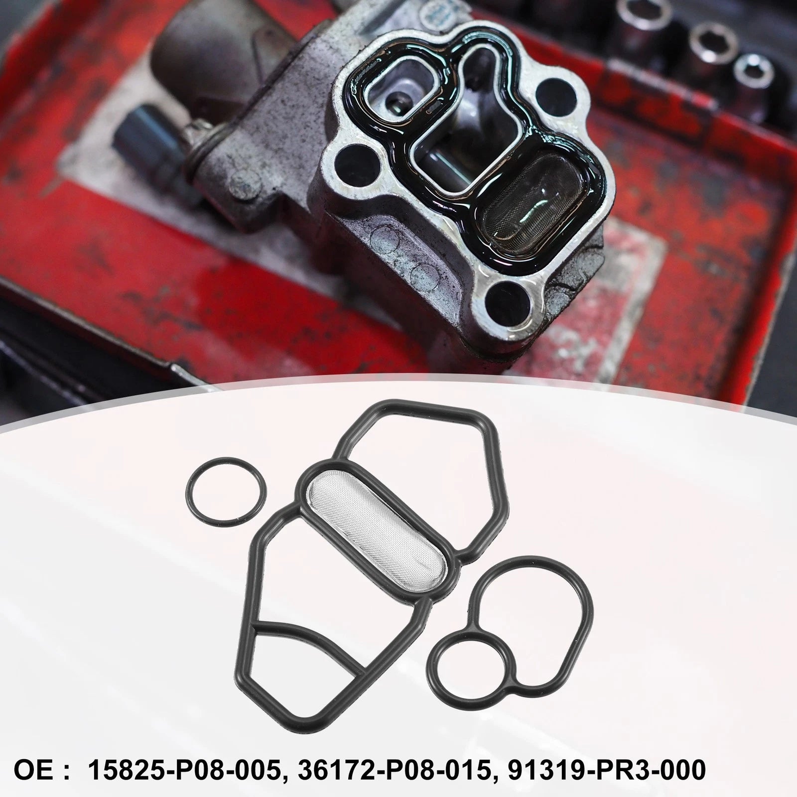 VTEC Solenoid Gasket Set for Honda Civic Del Sol (1992–2000)