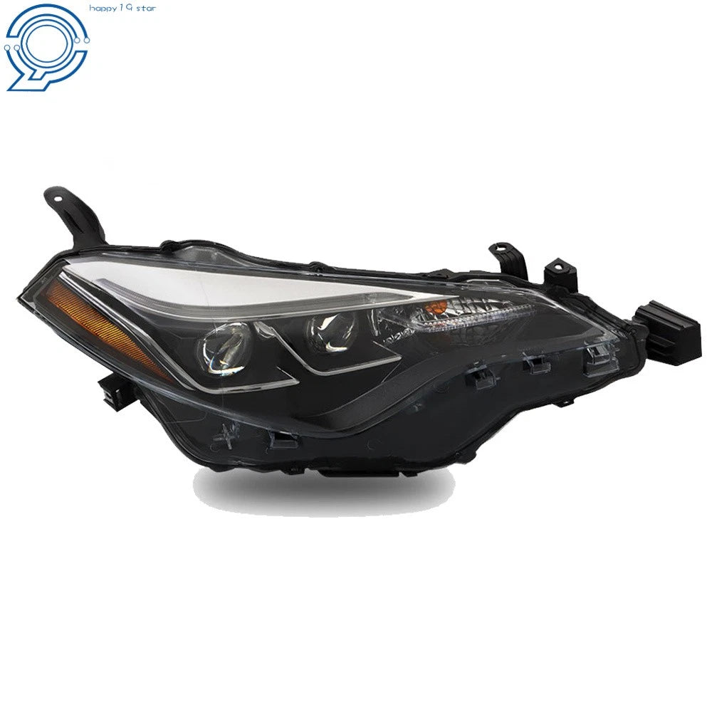 LED Headlight for Toyota Corolla SE XSE XLE (2017–2019) Black Right Side
