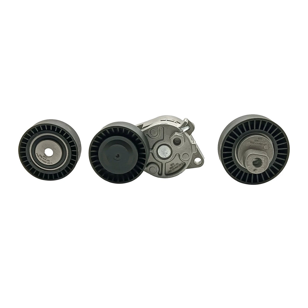 3X Serpentine Belt Tensioner Idler Pulley Timing Kit for BMW E36 E39 E46 (1992–2005)