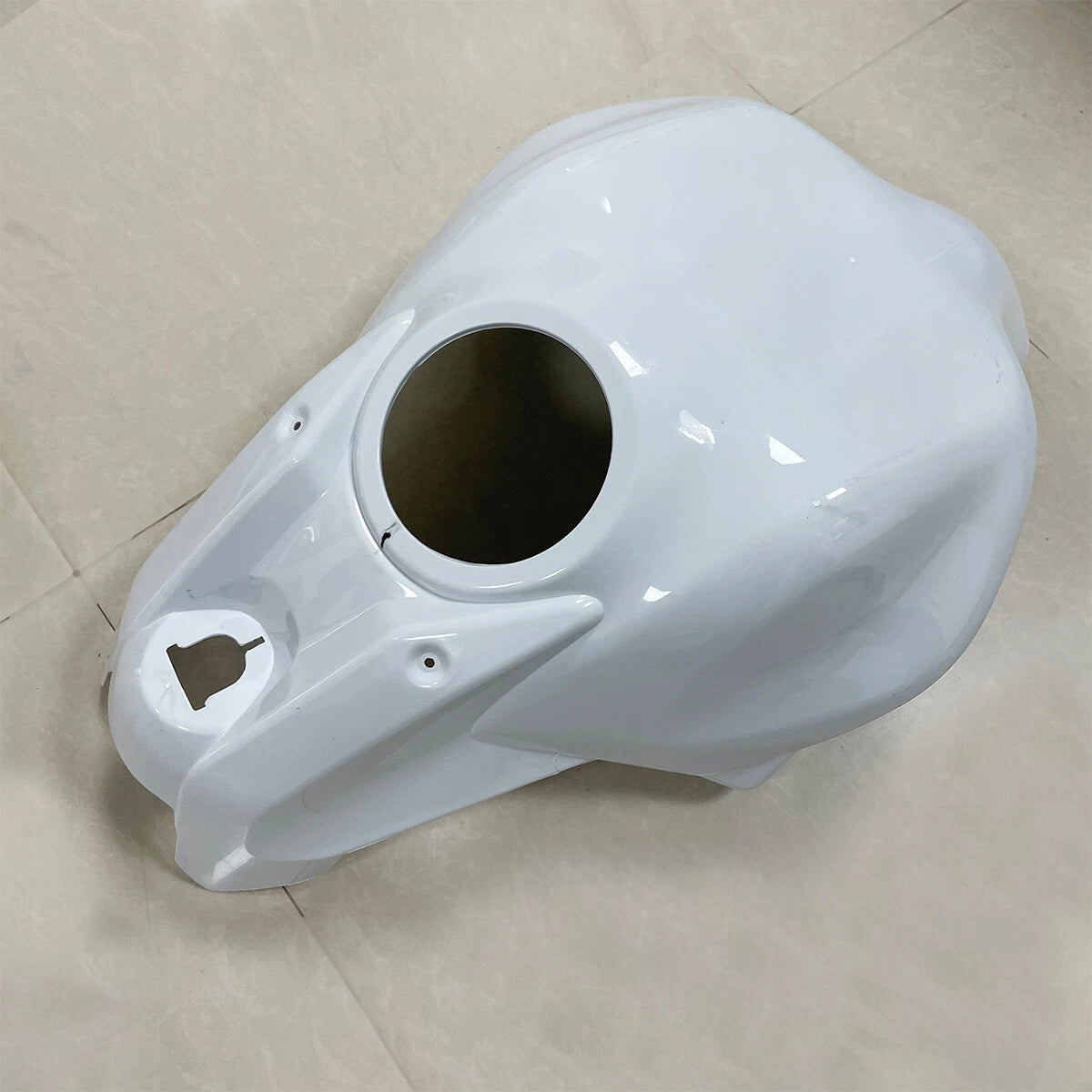 Unpainted ABS Fuel Gas Tank Cover for Kawasaki Ninja 650 (2017–2025)