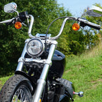 12" Ape Hanger Handlebars for Harley FLST FXST Sportster XL883 1200 (1991–2023)