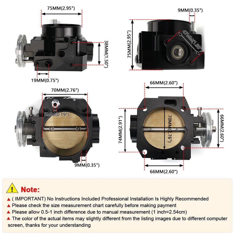 Throttle Body Plate Assembly for K-series K20 K20A2 (2002–2006)