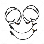 Set of 4 ABS Speed Sensors for Mercedes-Benz W164 ML350 ML320 (2006–2011)