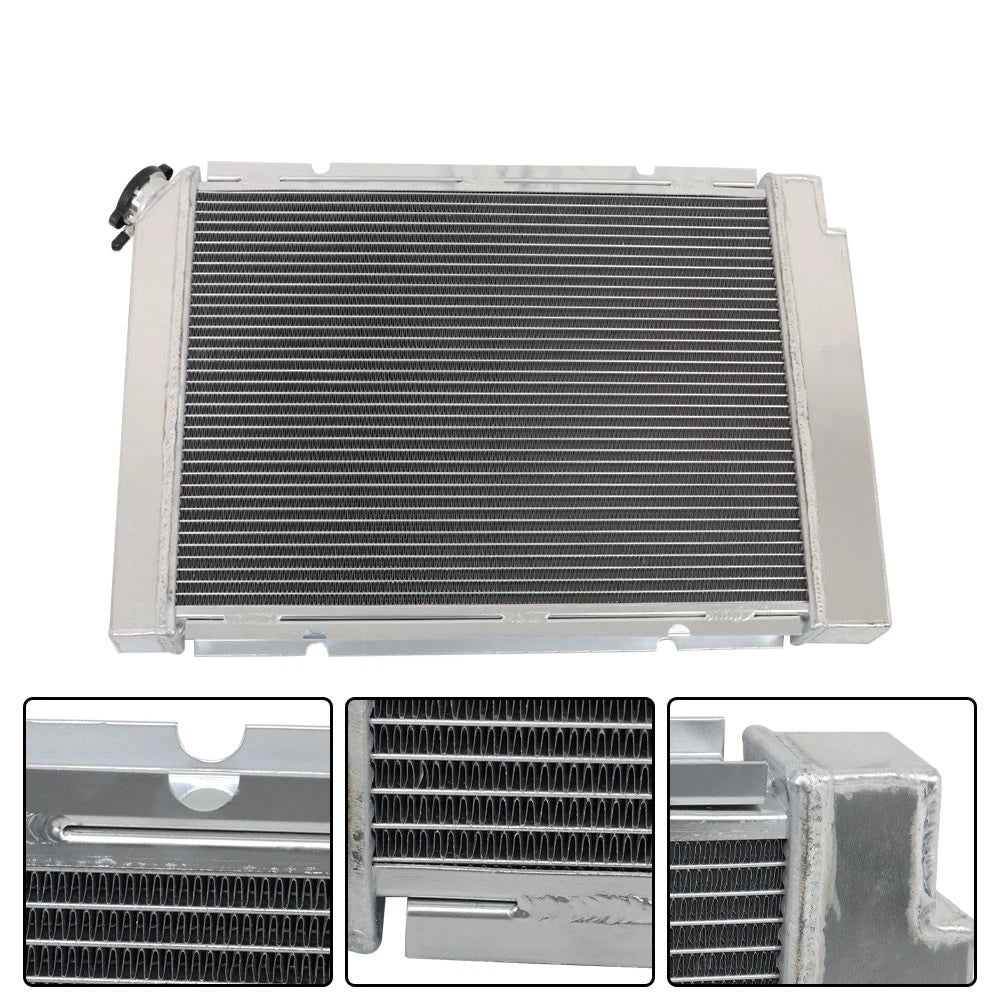 3 Row Aluminum Racing Radiator for Pontiac Fiero (1984–1988)