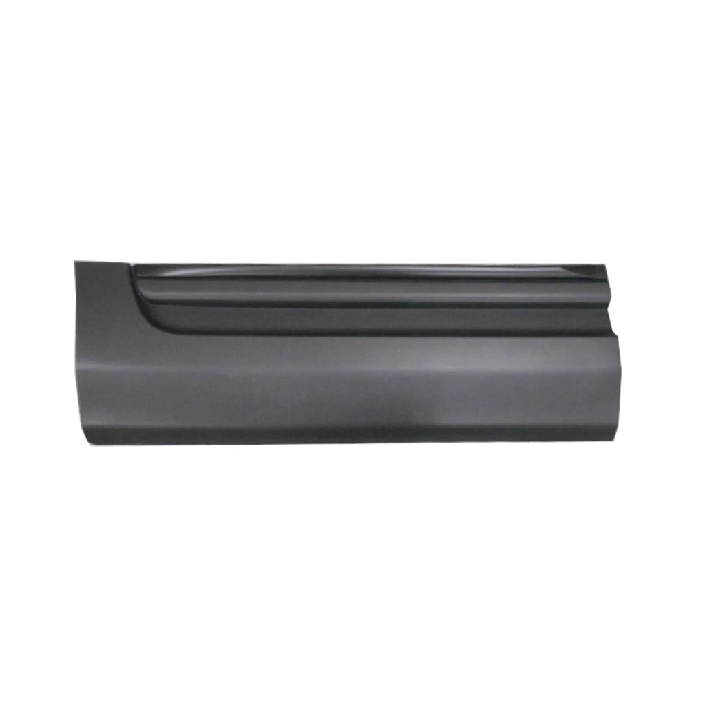 Replacement Polypropylene Passenger Rear Lower Door Molding w/o Chrome Insert