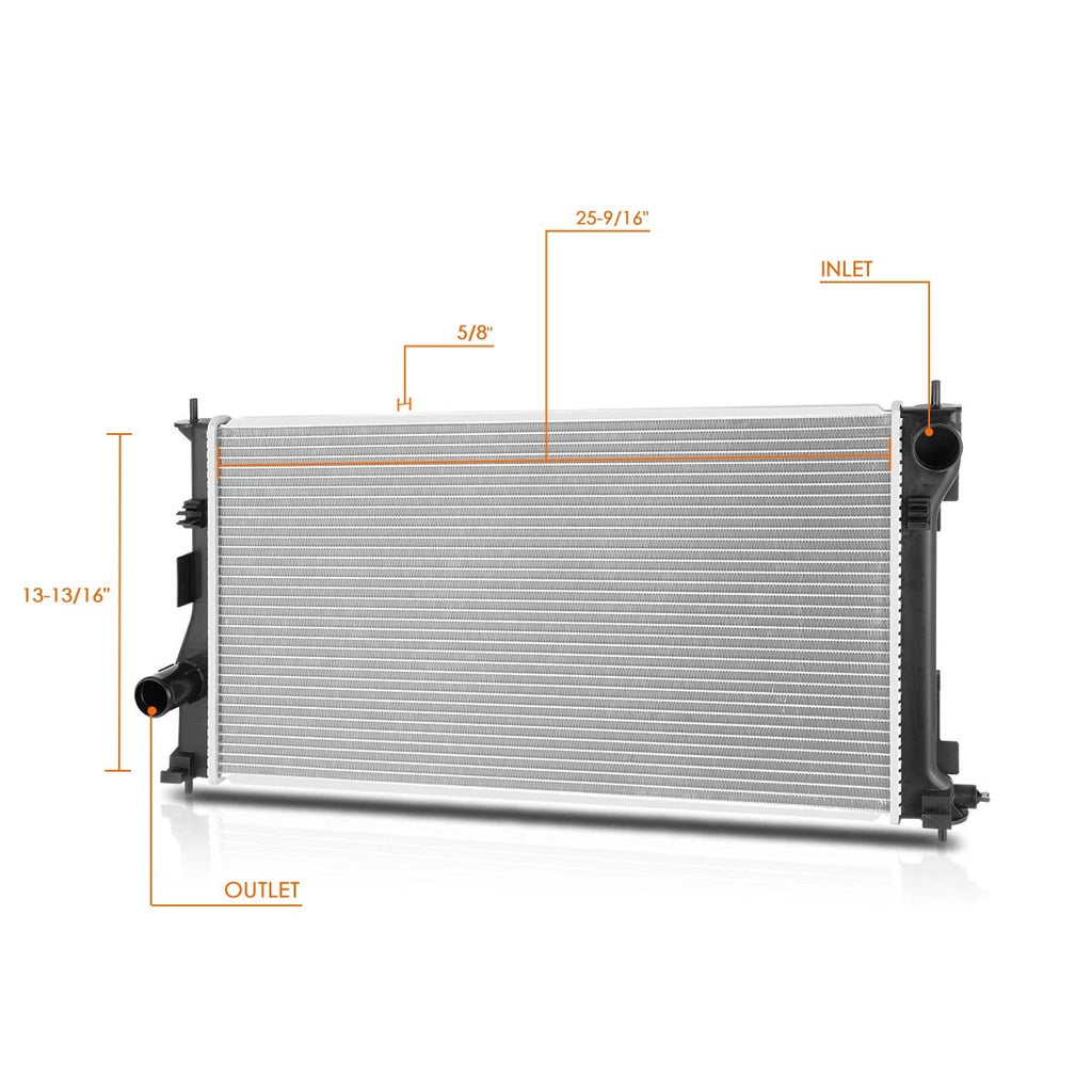 Cooling Radiator for FR-S/BRZ/86 (2013–2021) DPI-13347