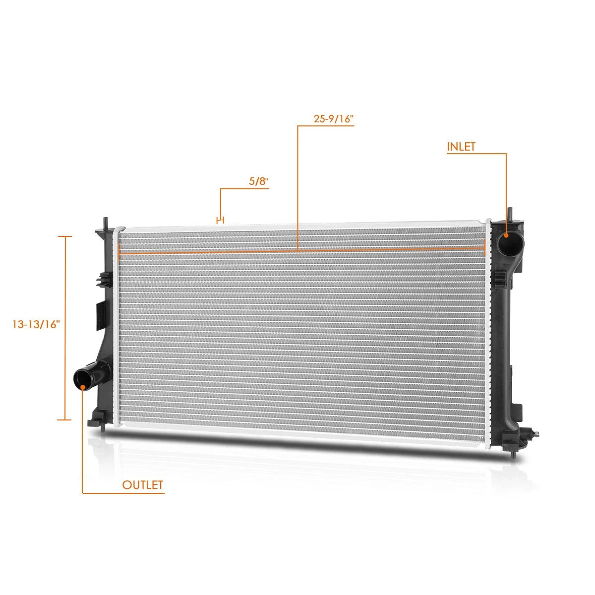 Cooling Radiator for FR-S/BRZ/86 (2013–2021) DPI-13347