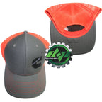 Cummins Trucker Hat Snapback Mesh Cap - Orange/Gray