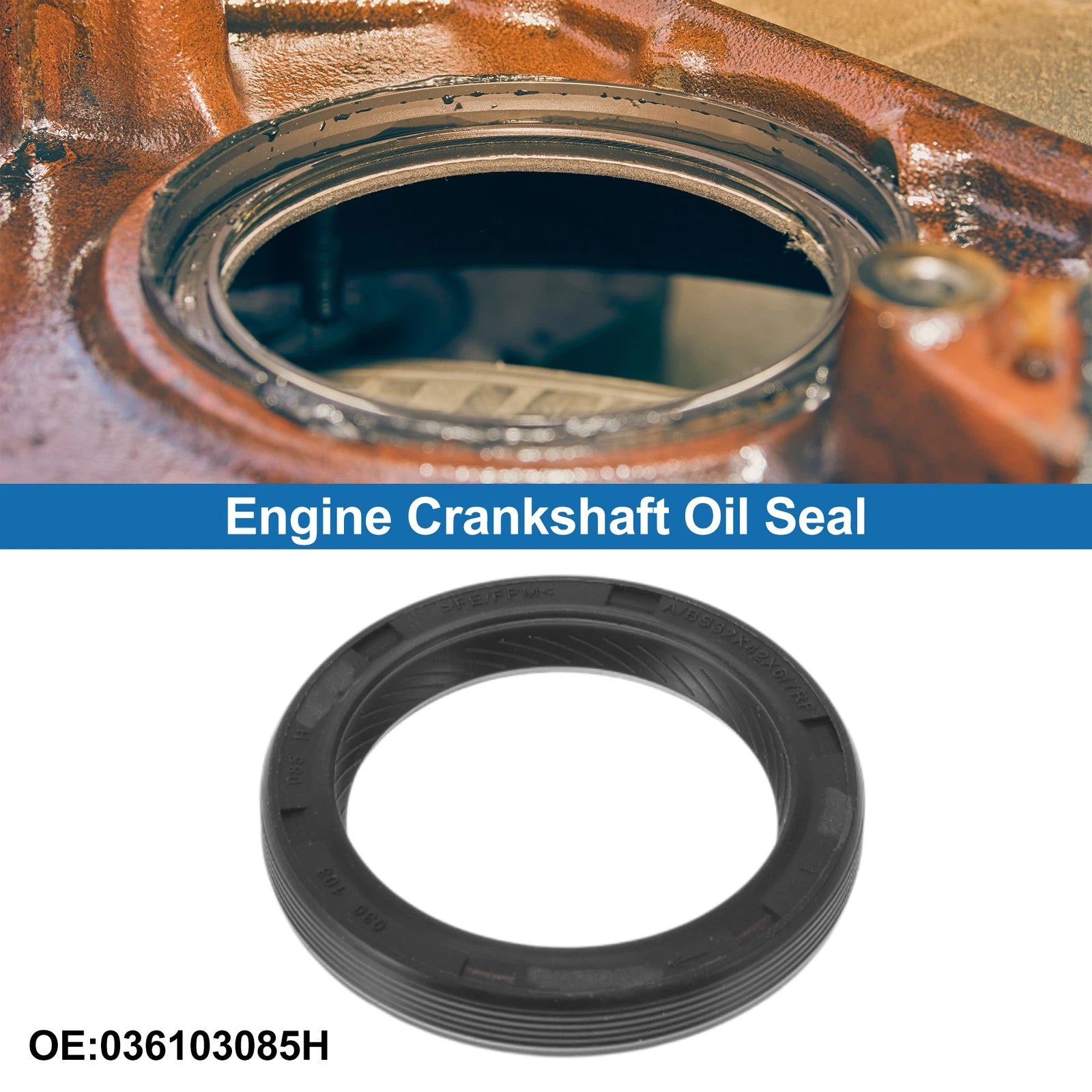 Front Crankshaft Oil Seal for Volkswagen Golf (1991–2013) No. 036103085H