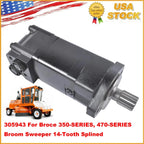 Hydraulic Motor for Broce CR350 Broom Sweeper (350-SERIES) 305943