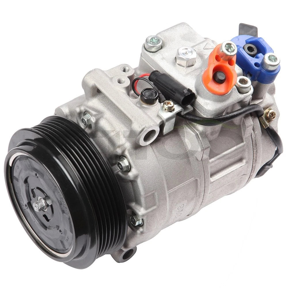 Condenser and Compressor for Mercedes-Benz C230, C240 (2003–2009)