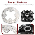 Front Left/Right Wheel Hub Brake Disc for Honda Rancher 420 (2014–2024)