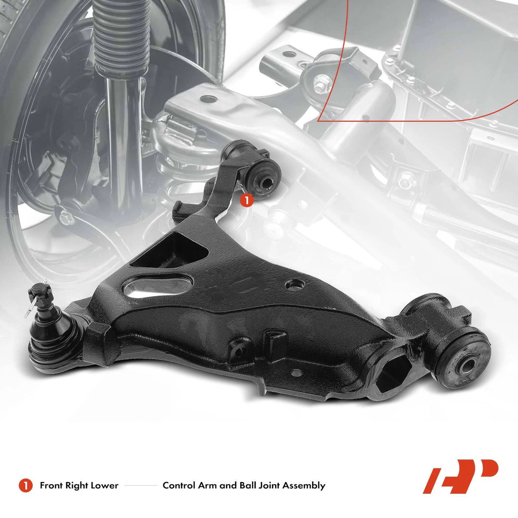 Front Right Lower Control Arm with Ball Joint for Ford Expedition (1997-2023)