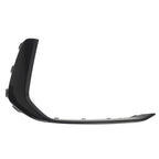 Right Front Bumper Side Molding Trim Glossy Black for Audi A6 C8 S6 (2019-2024)