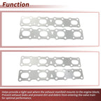 2X Exhaust Manifold Header Gasket for Nissan Armada NV (2004–2017) No. 140367S001