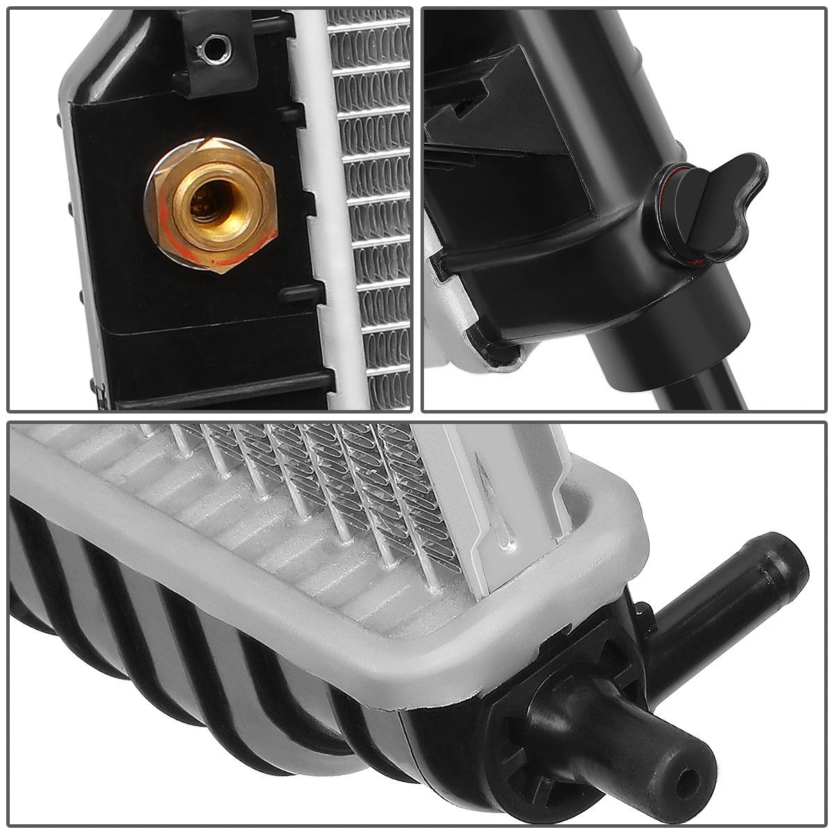 Aluminum Radiator for Chevy Aveo Swift Wave 1.5 1.6L (2004–2008) DPI 2774