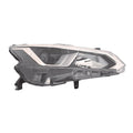 Replacement Passenger Side Halogen Headlight Assembly w/o Auto Leveling