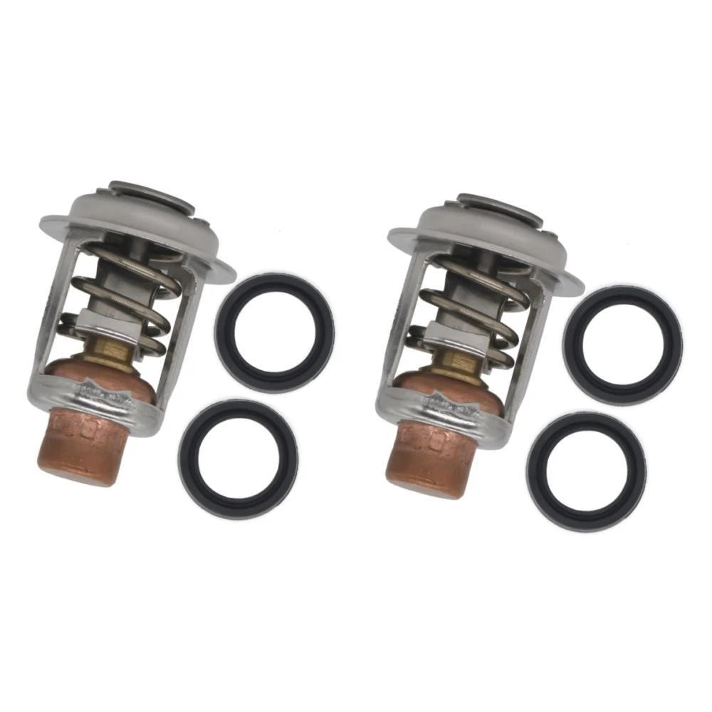 2X Thermostat 143F for Johnson Evinrude 5-235 HP (Compatible) 5005440 8330720 777260