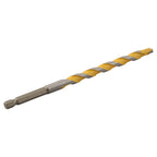 Set of 4 carbide drill bits for tiles and walls with hex shank