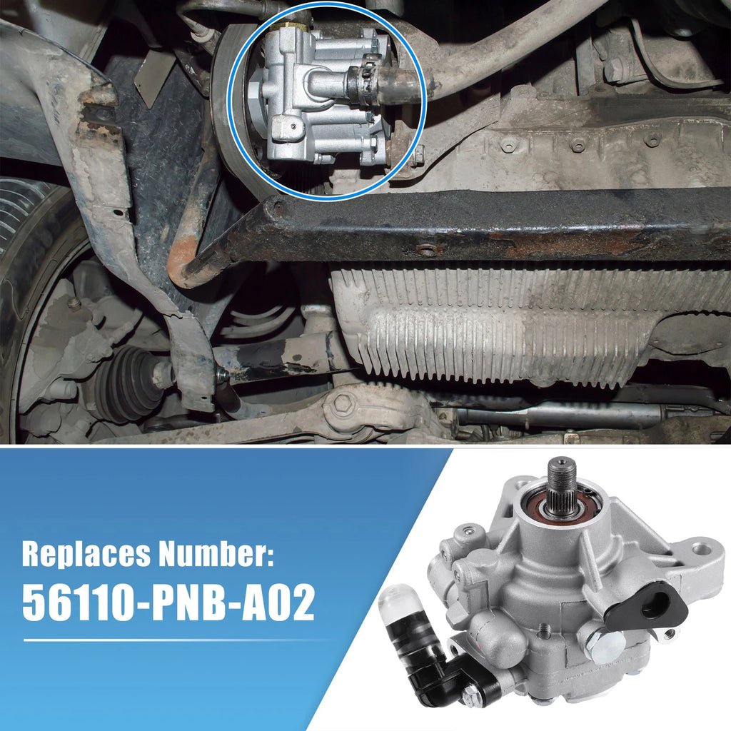 Power Steering Pump for Honda Accord CR-V Element Acura TSX RSX 2.0L 2.4L (2003–2011)
