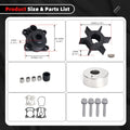 Water Pump Impeller Repair Kit for Honda 25/30HP (06193-ZV7-020) Outboard