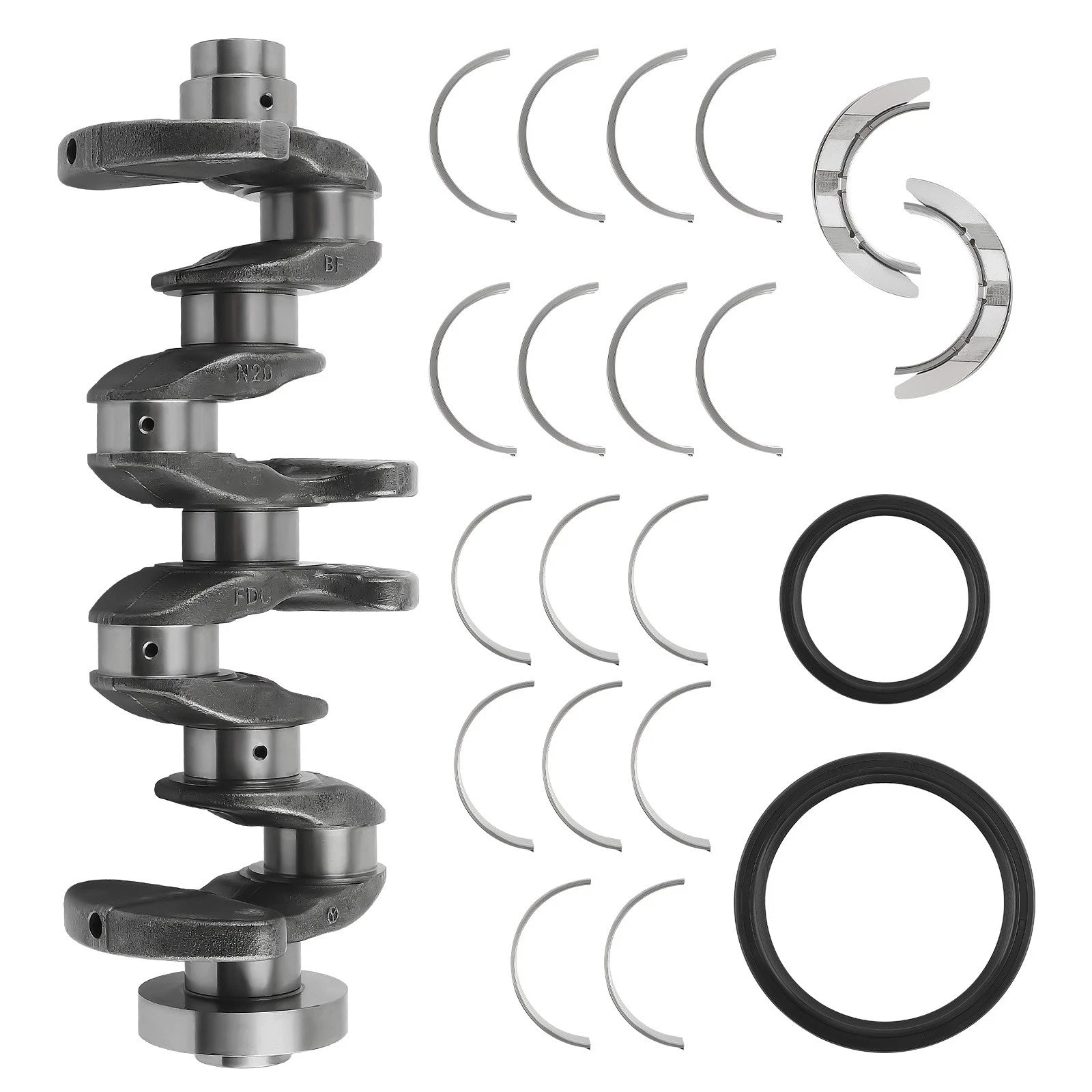 N20 Crankshaft w/Main Rod Bearing Set for BMW X1 X3 X5 220i 320/328i (2011–2017)