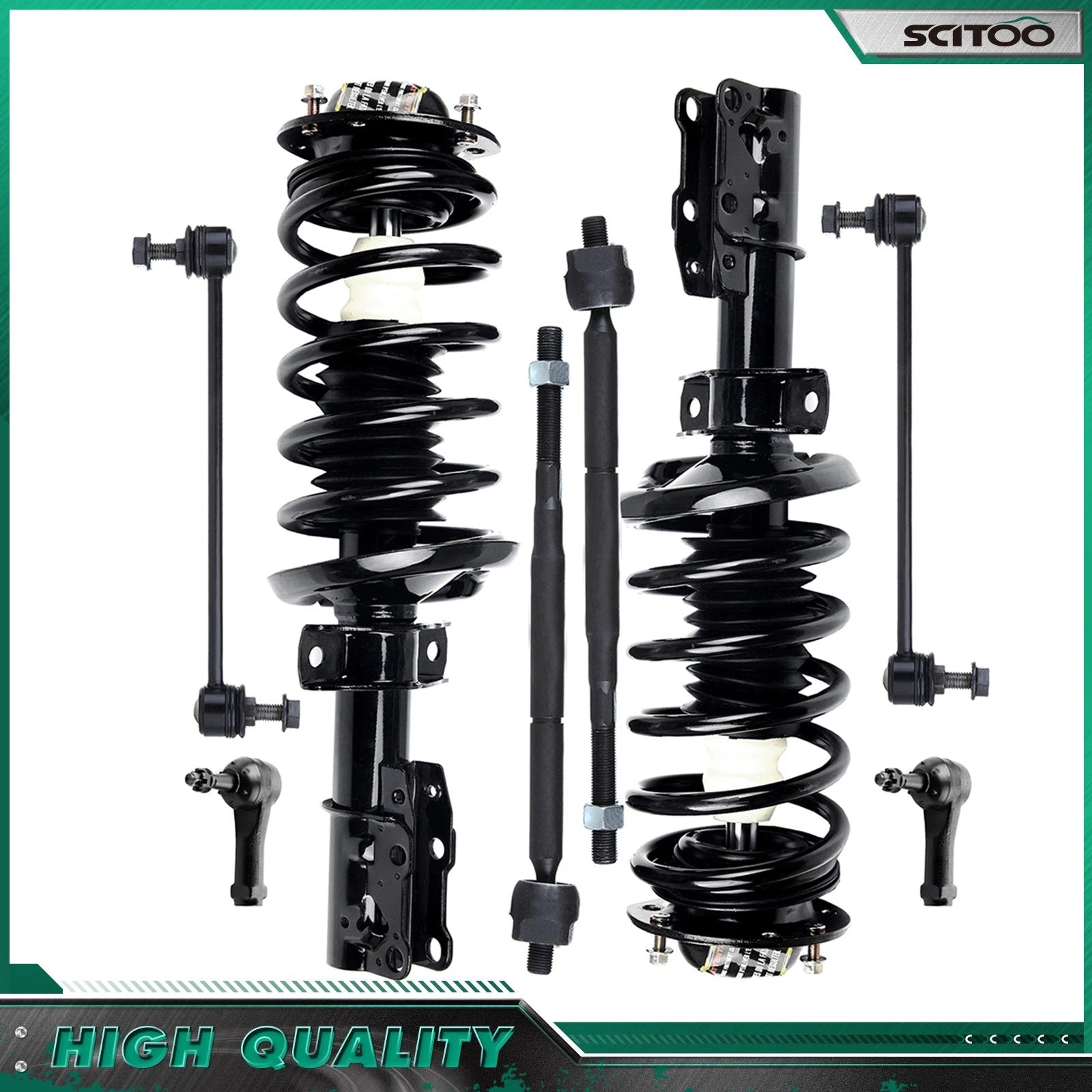 Front Shock Strut w/Coil Spring for Chevrolet Cobalt HHR (2005–2010)